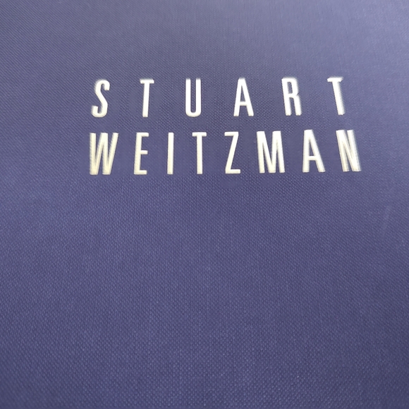 🎉HP🎉 Stuart Weitzman suede Airliner cutout high-heeled ankle boot bootie 9.5 - Picture 3 of 12